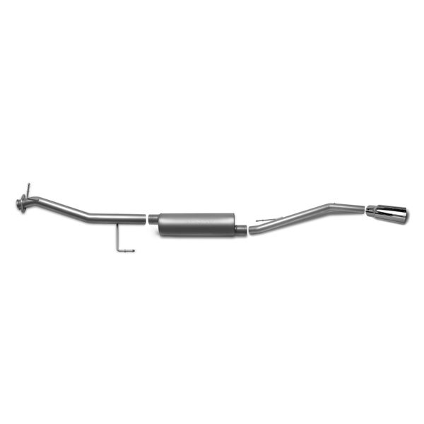 【USA在庫あり】 Gibson 06-11 Honda Element EX 2.4L 2.25in Cat-Back Single Exhaust - Aluminized gib314001 JP店