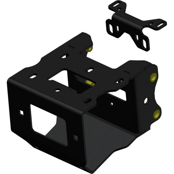 【USA在庫あり】 KFI 09+ Polaris Sportsman 400-1000/ 13+ Scrambler 850-1000 XP Winch Mount kfi101840 JP店