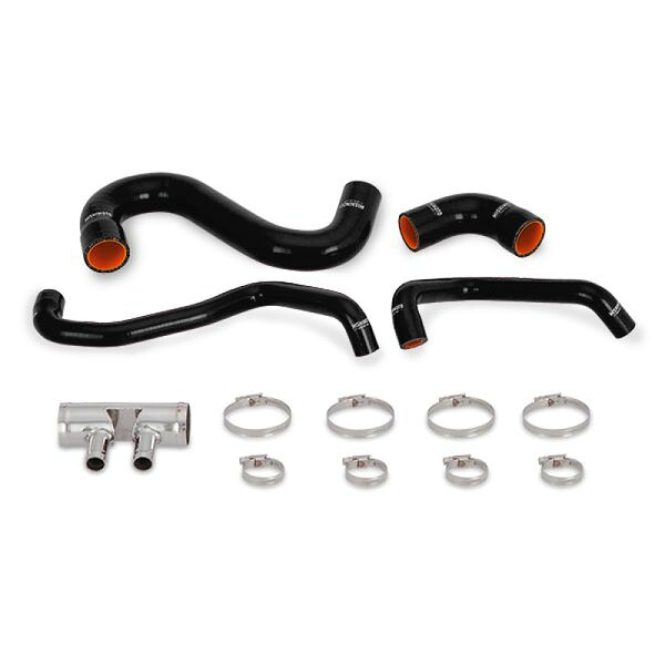 【USA在庫あり】 Mishimoto 2015+ Ford Mustang GT Silicone Lower Radiator Hose - Black misMMHOSE-MUS8-15LBK JP店
