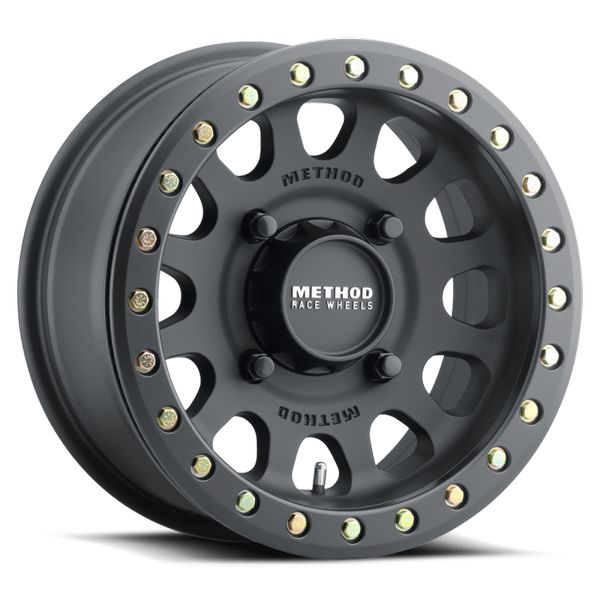 【USA在庫あり】 Method MR401 UTV Beadlock 15x7 / 5+2/38mm Offset / 5x4.5 / 72 CB Matte Black Wheel mrwMR40157012552B JP店