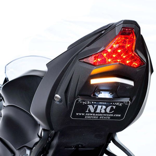【USA在庫あり】 New Rage Cycles 19+ Kawasaki ZX-6R Fender Eliminator Kit Tucked newZX6R-FE-T JP店