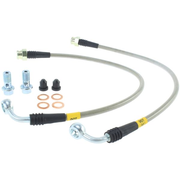 【USA在庫あり】 StopTech 14-17 Chevrolet Corvette Stainless Steel Front Brake Lines sto950.62020 JP店