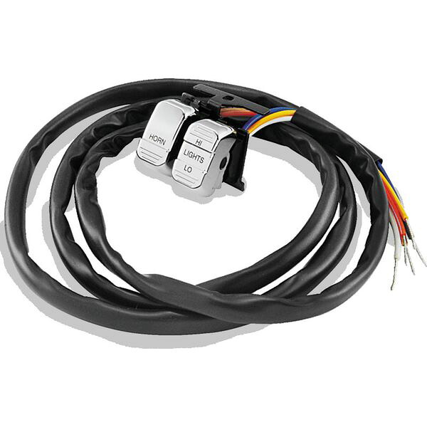 【USA在庫あり】 Twin Power 96-13 Big Twin XL V-Rod Chrome Horn/Dimmer Switch Replaces H-D 71597-96 71682-06A twp601696 JP店
