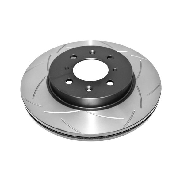 【USA在庫あり】 DBA 90-01 Integra / 93-05 Civic Front Slotted Street Series Rotor (4 Lug Only) dbaDBA474S JP店