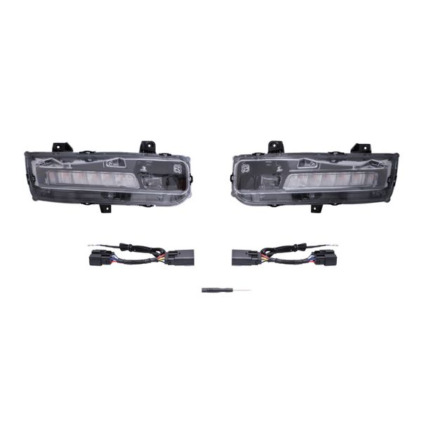 【USA在庫あり】 Diode Dynamics Elite Series Combination Fog Lamp for 18-21 Ford Mustang - Cool - White (Pair) dioDD5132 JP店