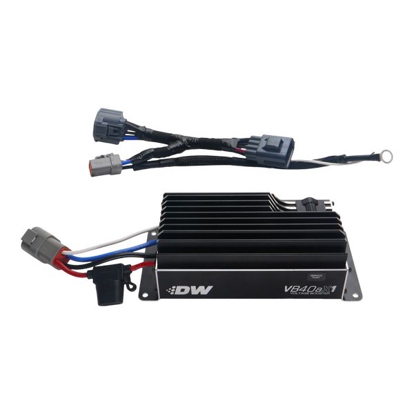 【USA在庫あり】 DeatschWerks VB40AX1 Voltage Booster with Plug-N-Play Harness for 10-25 Ford Mustang dwk4-01-VB40aX1 JP店