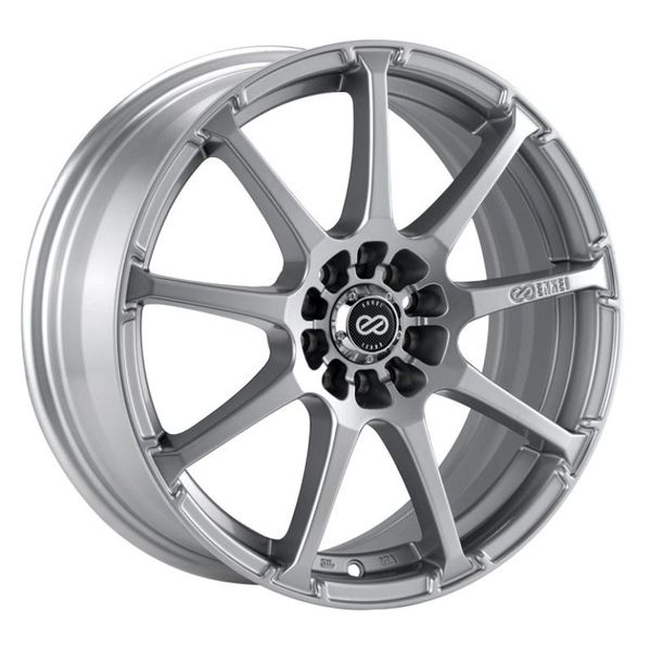 【USA在庫あり】 Enkei EDR9 17x7 5x100/114.3 45mm offset 72.6 Bore Diameter Silver Wheel enk441-770-0245SP JP店