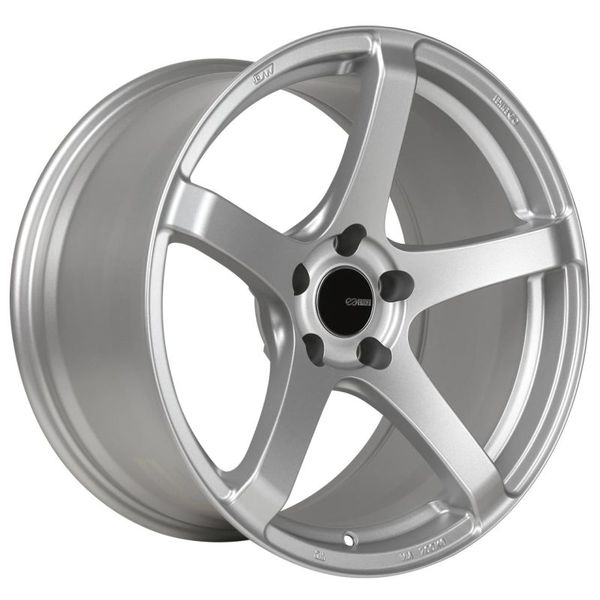 【USA在庫あり】 Enkei Kojin 18x9.5 45mm Offset 5x100 Bolt Pattern 72.6mm Bore Dia Matte Silver Wheel enk476-895-8045SP JP店