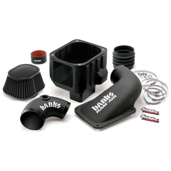 【USA在庫あり】 Banks Power 06-07 Chevy 6.6L LLY/LBZ Ram-Air Intake System - Dry Filter gbe42142-D JP店