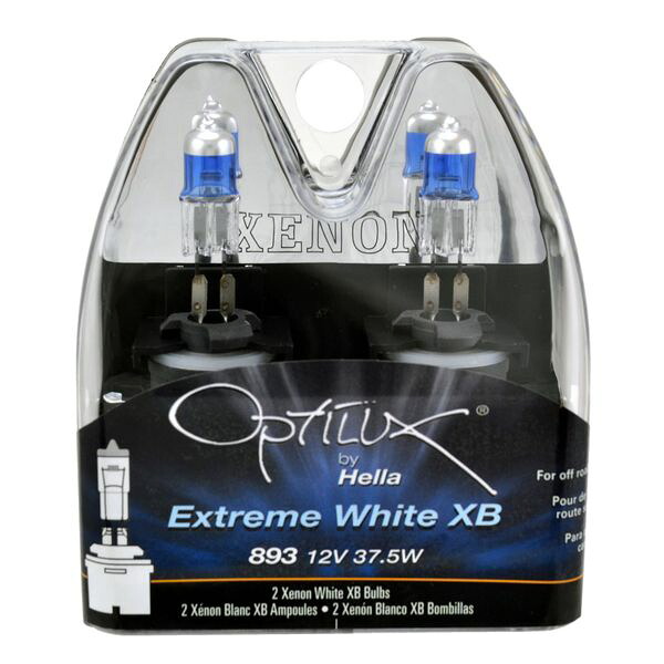 【USA在庫あり】 Hella Bulb 893 12V 375W Xen Wht Xb (2) hellaH71071232 JP店