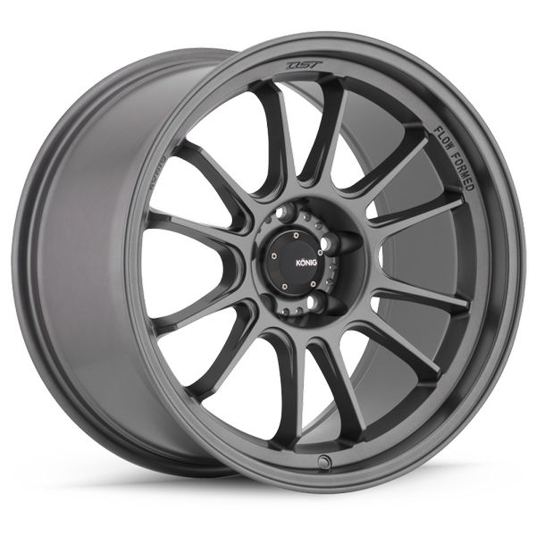 【USA在庫あり】 Konig Hypergram 17x8 5x100 ET40 Matte Grey kngHG8751040G JP店