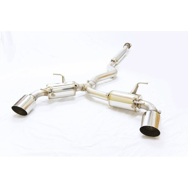 【USA在庫あり】 MXP 2013+ Subaru BRZ / 2017+ Toyota 86 SUS401 Comp RS Exhaust System w/Polished Tips mxpMXCRFT86 JP店