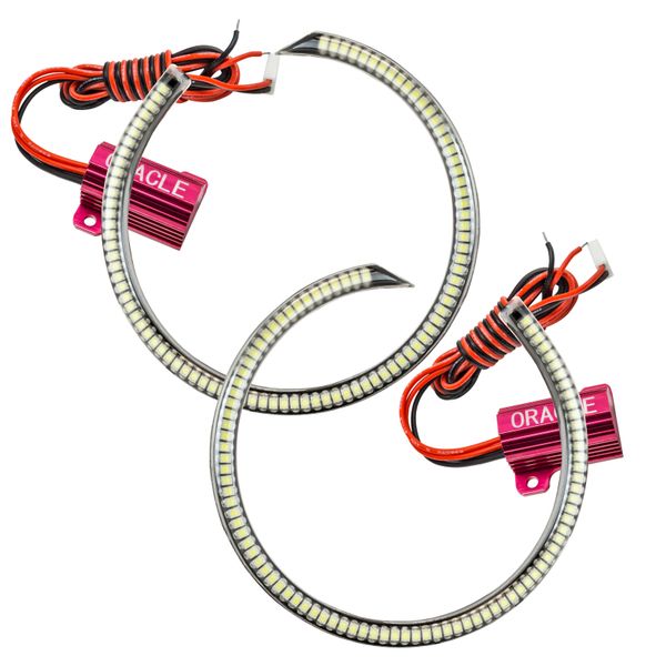 【USA在庫あり】 Oracle Ford Mustang 10-13 WP LED Fog Halo Kit (Grille Style) - White orl1334-001 JP店