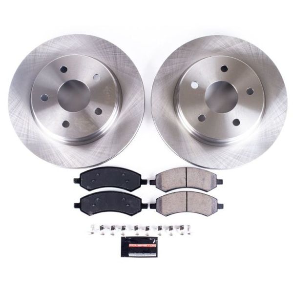 【USA在庫あり】 Power Stop 07-09 Chrysler Aspen Front Autospecialty Brake Kit psbKOE2163 JP店