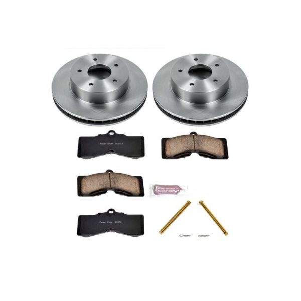 【USA在庫あり】 Power Stop 63-82 Chevrolet Corvette Front Autospecialty Brake Kit psbKOE2598 JP店