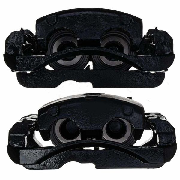 【USA在庫あり】 Power Stop 02-06 Cadillac Escalade Front/Rear Black Caliper - Pair w/Bracket psbS4728BLK JP店 55,248円