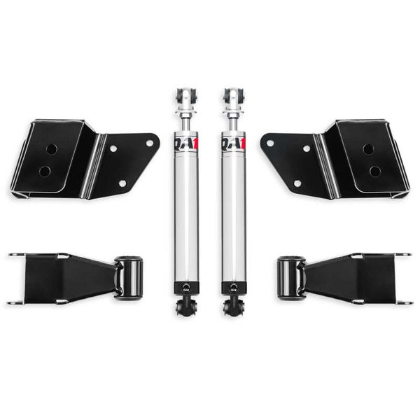 【USA在庫あり】 QA1 99-06 Chevrolet Silverado 1500 2WD Short Bed Single Adjustable 2-4in Rear Drop Kit qapRDK52618 JP店