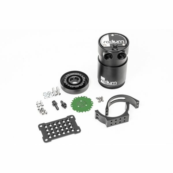 【USA在庫あり】 Radium Engineering Universal Air Oil Separator (AOS-R) rad20-0819 JP店