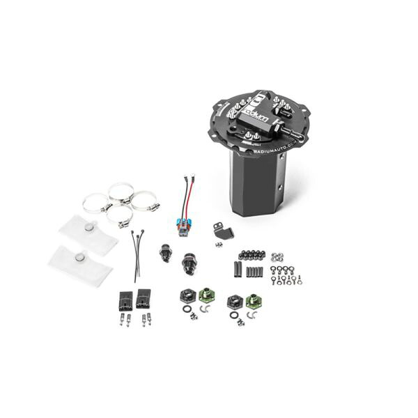【USA在庫あり】 Radium Engineering Fuel Hanger Evo X (No Pumps Included) Walbro F90000274/285 rad20-1642 JP店