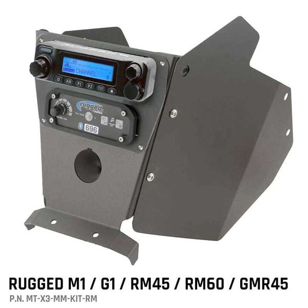 【USA在庫あり】 Rugged Radios Can-Am X3 Mounting Kit with Multi Mount and Side Panels Rugged M1/G1/RM45/RM60/GMR45 rgdMT-X3-MM-KIT-RM JP店