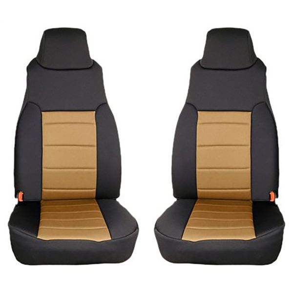 【USA在庫あり】 Rugged Ridge Neoprene Front Seat Covers 97-02 Jeep Wrangler TJ rug13210.04 JP店