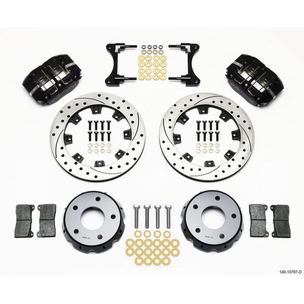 【USA在庫あり】 Wilwood Dynapro Radial Front Drag Kit 11.75in Vented Drilled 98-02 Camaro/Firebird wil140-10787-D JP店