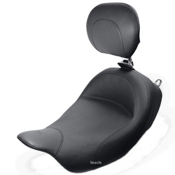 【USA在庫あり】 マスタング Mustang シート ソロ ワイド 08年以降 バックレスト付き ビンテージ 0801-0462 JP店