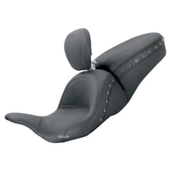【USA在庫あり】 マスタング Mustang シート ローダウン 08年以降 ツーリング バックレスト付き 黒スタッド 0801-0606 JP店 108,145円