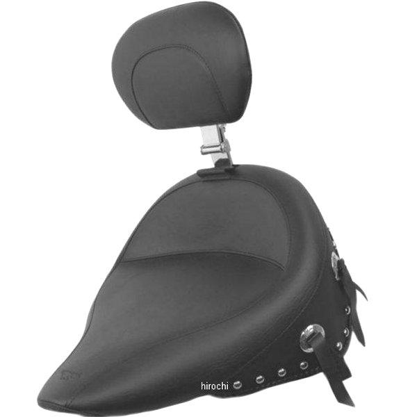 【USA在庫あり】 マスタング Mustang シート ソロ ワイド FLST スタッド/バックレスト付き DS-900233 JP店