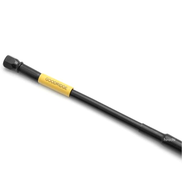 グッドリッジ ビルドアライン ユニバーサル ブレーキホース ロードモデル用 全長935mm ステンレス/黒 C30895 JP店