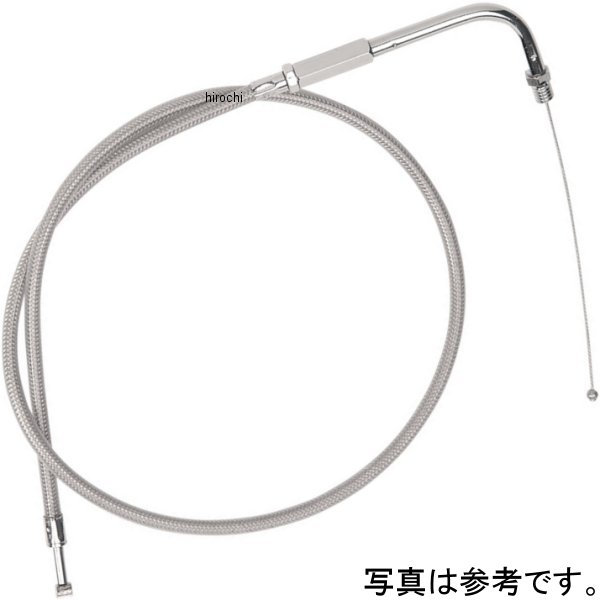 【USA在庫あり】 DRAG スロットル ケーブル 44インチ ステンレス ハンドルカスタム用 0650-1089 JP店