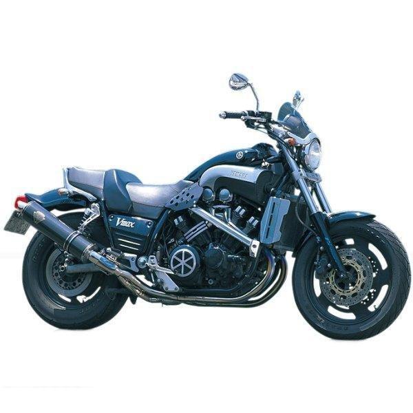 アールズギア フルエキゾースト ワイバン用 リペアサイレンサー V-MAX1200 真円カーボン (デュアル用 右側) WY03-02CF-XR JP店