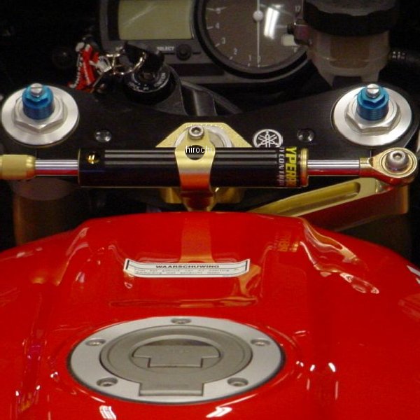 ハイパープロ HYPERPRO CNCステアリングダンパーステー 75mm/TYPE-3 98年-99年 YZF-R1 ゴールド 22113019 JP店|株式会社ヒロチー商事 店