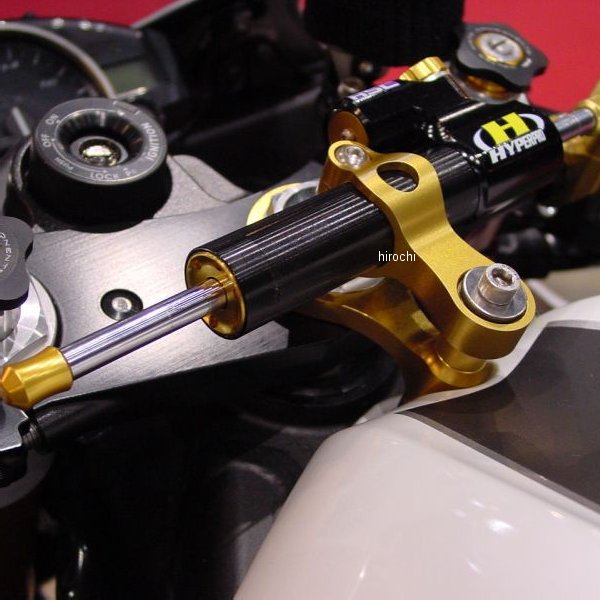 ハイパープロ HYPERPRO CNCステアリングダンパーステー 75mm/TYPE-10 06年-10年 YZF-R6 ゴールド 22113030 JP店｜株式会社ヒロチー商事 店