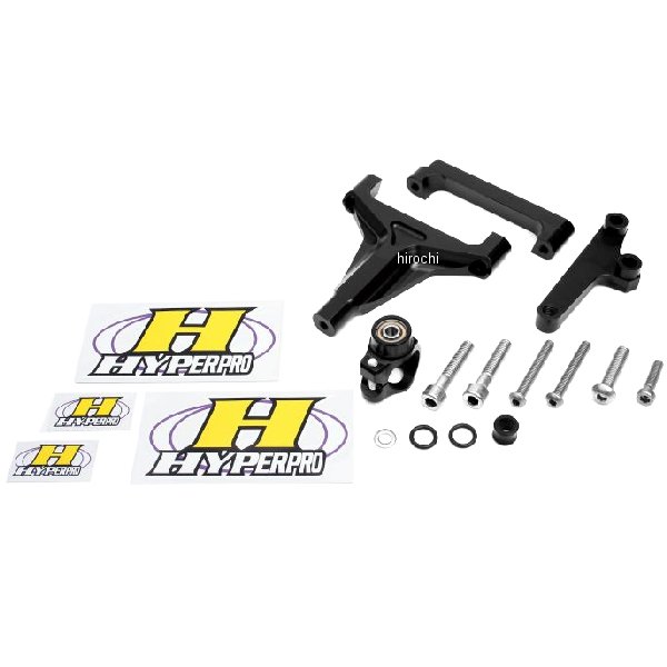ハイパープロ HYPERPRO CNCステアリングダンパーステー 75mm/TYPE-3 03年-12年 Z1000、Z750 黒 22117035B JP店