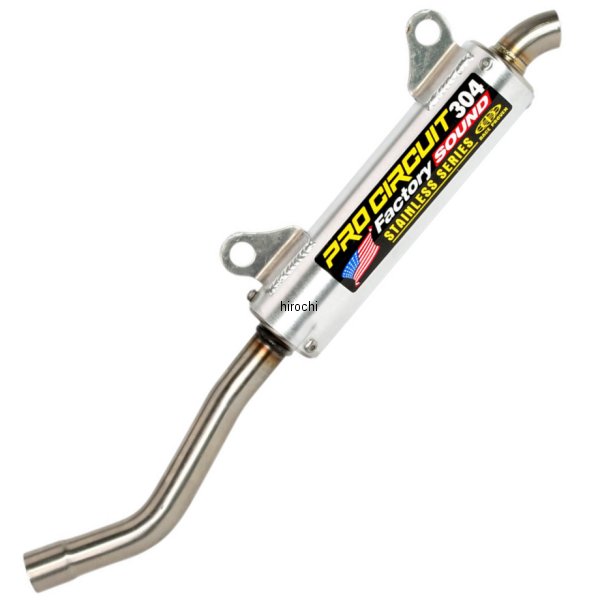 【USA在庫あり】 プロサーキット Pro Circuit 304 ファクトリーサウンド マフラー 88年 CR250R ステンレス SH88250-304 JP店 29,054円