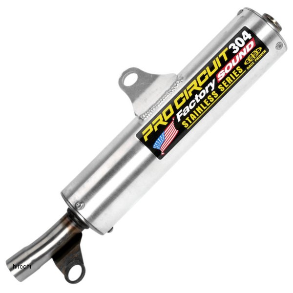 【USA在庫あり】 プロサーキット Pro Circuit 304 ファクトリーサウンド マフラー 89年-90年 RM250、RMX250 ステンレス SS89250-304 JP店｜株式会社ヒロチー商事 店