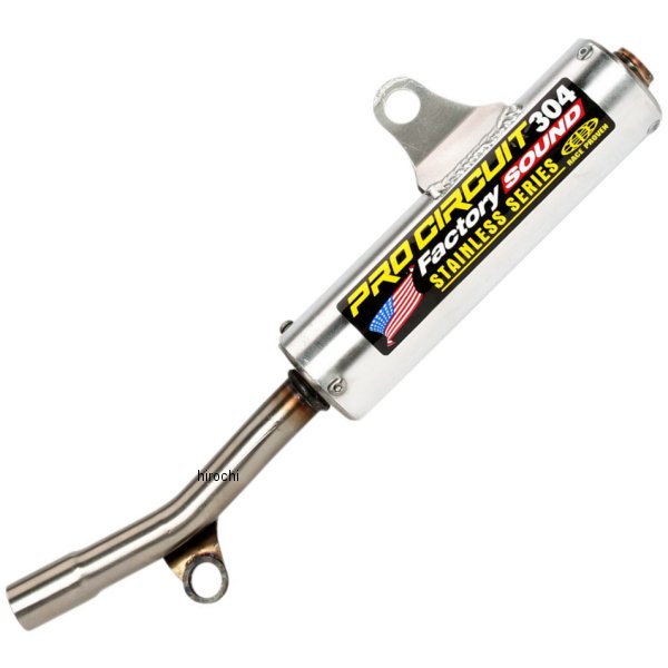 【USA在庫あり】 プロサーキット Pro Circuit 304 ファクトリーサウンド マフラー 93年-95年 RM125 ステンレス SS93125-304 JP店