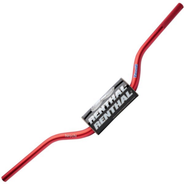 【USA在庫あり】 レンサル RENTHAL ハンドルバー 22mm ファット RC ハイ 赤 0601-0601 JP店