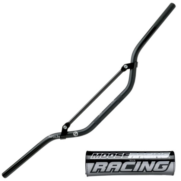 【USA在庫あり】 ムースレーシング MOOSE RACING 22mm ハンドルバー コンペティション ミニ アルミ 黒 0601-1752 JP店