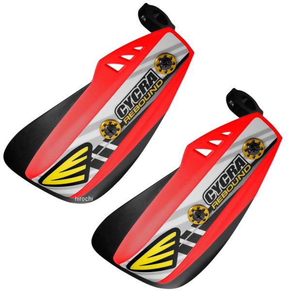 【USA在庫あり】 サイクラ CYCRA ハンドガード 折りたたみシールド赤 0635-1050 JP店｜株式会社ヒロチー商事 店