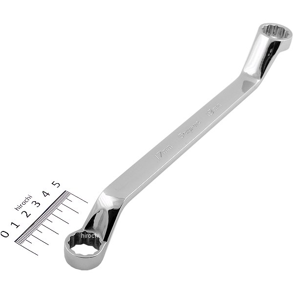 【USA在庫あり】 スナップオン Snap-on フランクドライブ スタンダード ディープ 60°オフセット レンチ 12角 17-19mm XOM1719 JP店