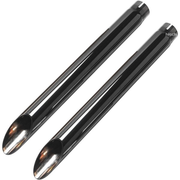 モーターステージ スリップオンマフラー ブラスドラッグ 08年以降 FXDF、FXDWG 黒 2014011C JP店