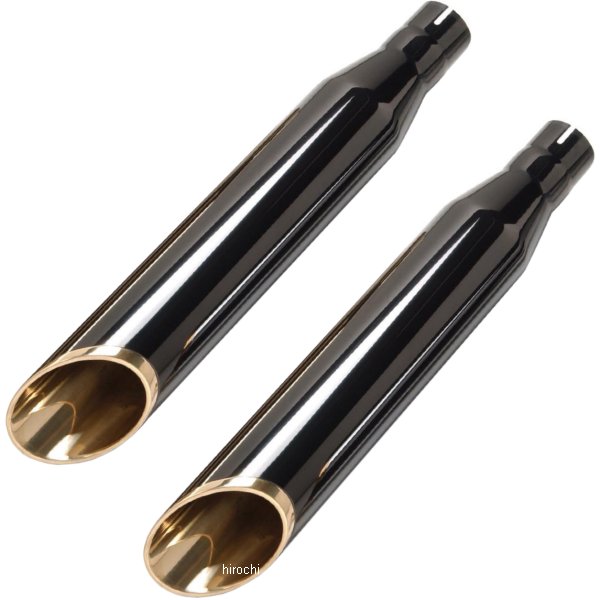 モーターステージ スリップオンマフラー ベビーブラス76 00年-06年 ソフテイル 黒 2014105B JP店｜株式会社ヒロチー商事 店