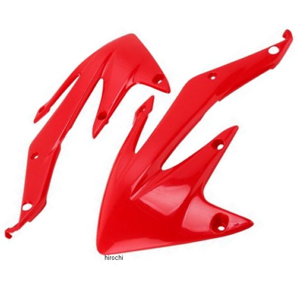 【USA在庫あり】 ユーフォープラスト UFO PLAST ラジエーターカバー 08年以降 CRF450X CRレッド 0520-0933 JP店