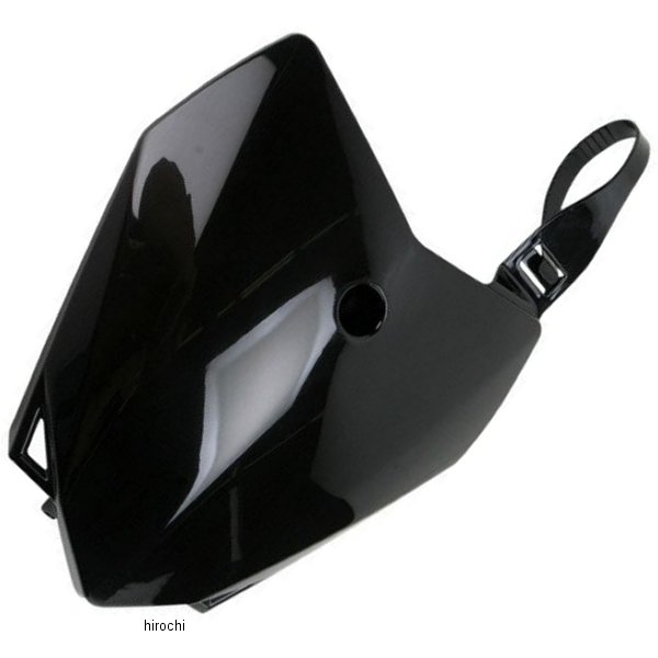 ユーフォープラスト UFO PLAST フロントナンバープレート 10年以降 KLX110 黒 0520-0975 JP店