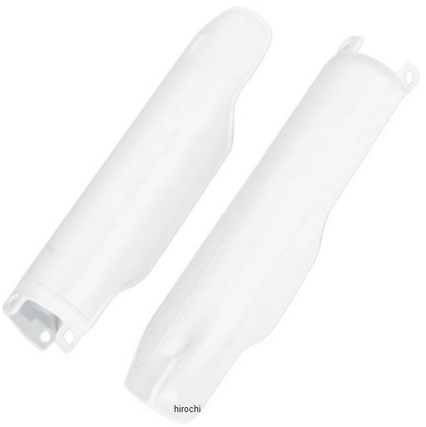 【USA在庫あり】 ユーフォープラスト UFO PLAST フォークカバー 98年-10年 CRF、CR 白 12-701-29 JP店