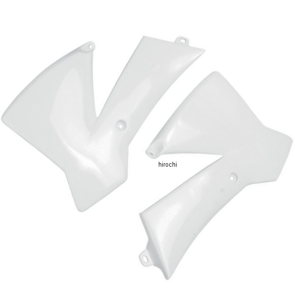 【USA在庫あり】 ユーフォープラスト UFO PLAST ラジエーターカバー 02年-08年 KTM 65SX 白 0520-0695 JP店