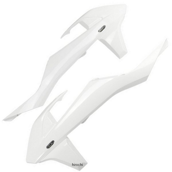 【USA在庫あり】 ユーフォープラスト UFO PLAST ラジエーターカバー 16年-18年 KTM SX 白 0520-1467 JP店