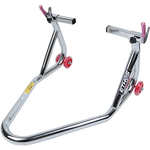 【メーカー在庫あり】 エトスデザイン ETHOS Design メンテナンス スタンド ダブルキャスター Vフック クローム (リア) R77006V JP店